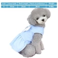 thumbnail image 2 of Camisa de vestir para mascotas, lindo vestido de verano para perros, vestido de princesa para perros, falda de tracción para perros con patrón de ángel, falda sin mangas para perros de, 2 of 6