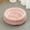 Pink, variant on Round Plush Cat Bed for Cats and Small Dogs, Soft Fluffy Pet Bed with Raised Edge and Non-Slip Base, Comfortable and Warm for Winter Use