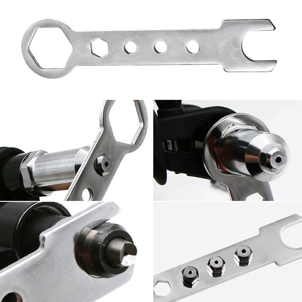 Electric Adapter Insert Power Tool Household Repair Riveting tool Set