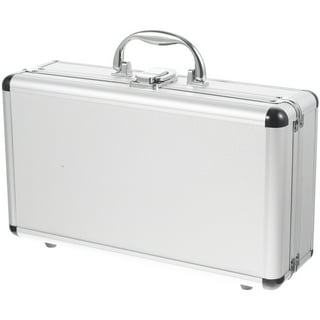 Lock Briefcase with Sandwich Aluminum Alloy Safety Box for Office