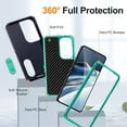 thumbnail image 4 of Funda para Teléfono Samsung Galaxy S26 de 5 G de 6,3" con Soporte Incorporado, Funda Protectora Resistente a Prueba de Golpes/polvo/caídas de Grado Militar para Samsung Galaxy S26 de 5 G, Verde Claro, 4 of 8