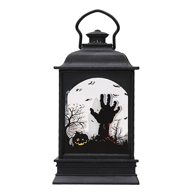 Riwcyla LEDs Design Handheld Lantern Night Decorative Beside Constant Bright Effects Cell Powered Operated Warm White for Halloweens Festival Home Party Decoration Deco Theme Restaurant Gift Pres