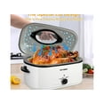 thumbnail image 6 of Cozy Home 1450W 26qt Stainless Steel Electric Roaster Oven, 6 of 19