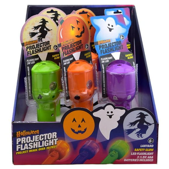 Shawshank LEDz Magic Season Decor Projector Flashlight Halloween - Pack of 15