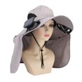 thumbnail image 1 of Sombrero De Ventilador Solar, Sombrero De Pesca, Sombrero De Sol Ajustable Al Aire Libre Caminata Al Aire Libre Camping Sombrero De Pesca Con Ventilador Solar Para El Suministro, 1 of 7