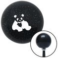 thumbnail image 1 of White Panda Bear Black Metal Flake Shift Knob with M16 x 1.5 Insert Shifter Auto, 1 of 1