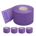 thumbnail image 1 of CRAFTHROU 5 Rouleaux de Bandes Extensibles pour Protection des Cheveux en Usage Professionnel en Salon Papier Violet, 1 of 7
