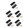 thumbnail image 1 of serony 2pieces Easy-to-install Door Drawer Handles Quick And Rust-resistant black 5Set, 1 of 6