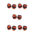 thumbnail image 1 of Guardoinrt Lot de 2 Protecteurs de Moto en Alliage d'Aluminium Pièces de Rechange Coussinets de Fourche avant Modification de Course Orange 5Ensemble, 1 of 6