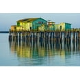 thumbnail image 2 of Peterson, Lee 18x13 White Modern Wood Framed Museum Art Print Titled - Half Moon Bay Pier, 2 of 4