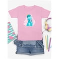 thumbnail image 3 of Cute Watercolor Dinosaur T-Shirt Juniors -Image by Shutterstock,  Medium, 3 of 4