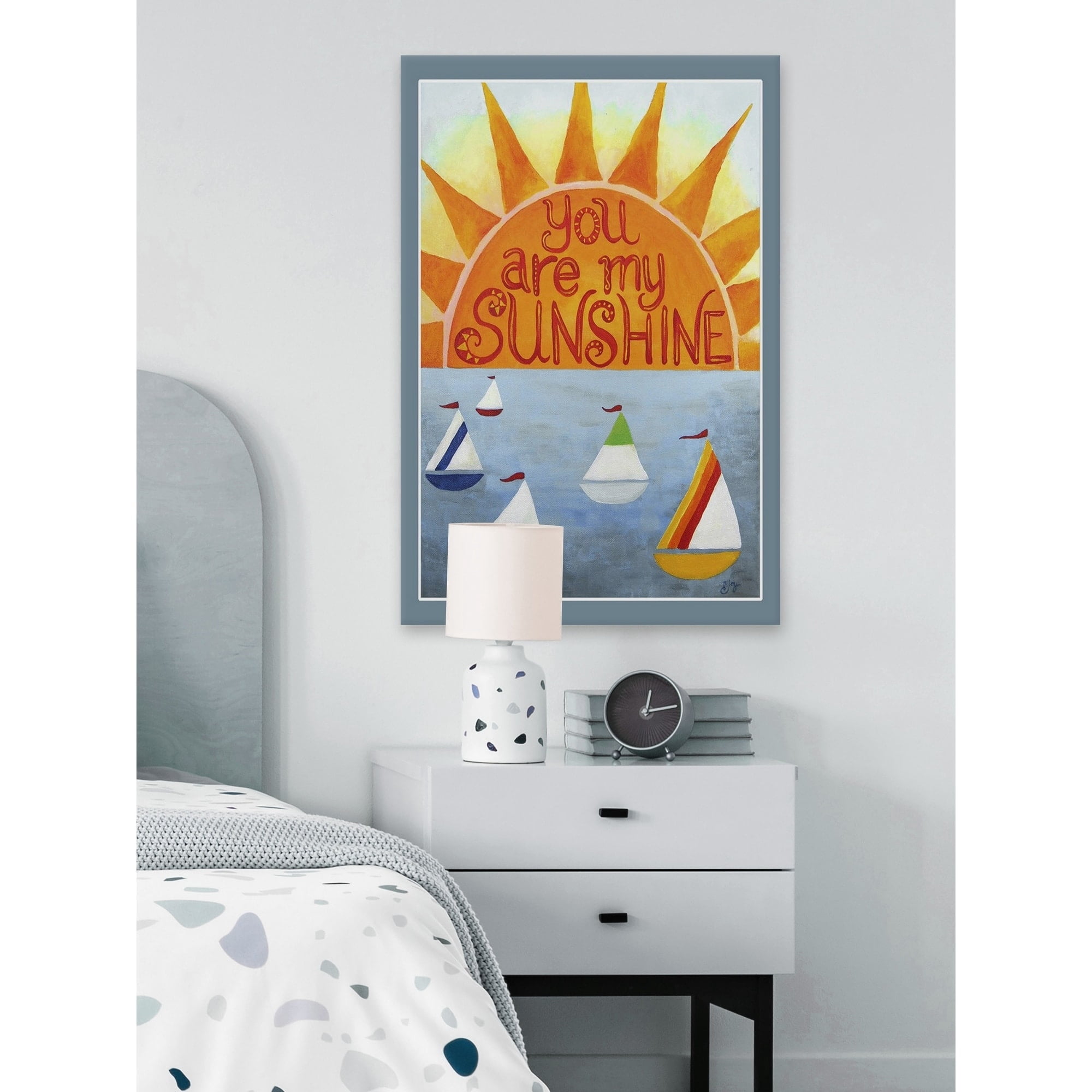Marmont Hill Sunshine Sailboats II by Nicola Joyner Canvas Wall Art