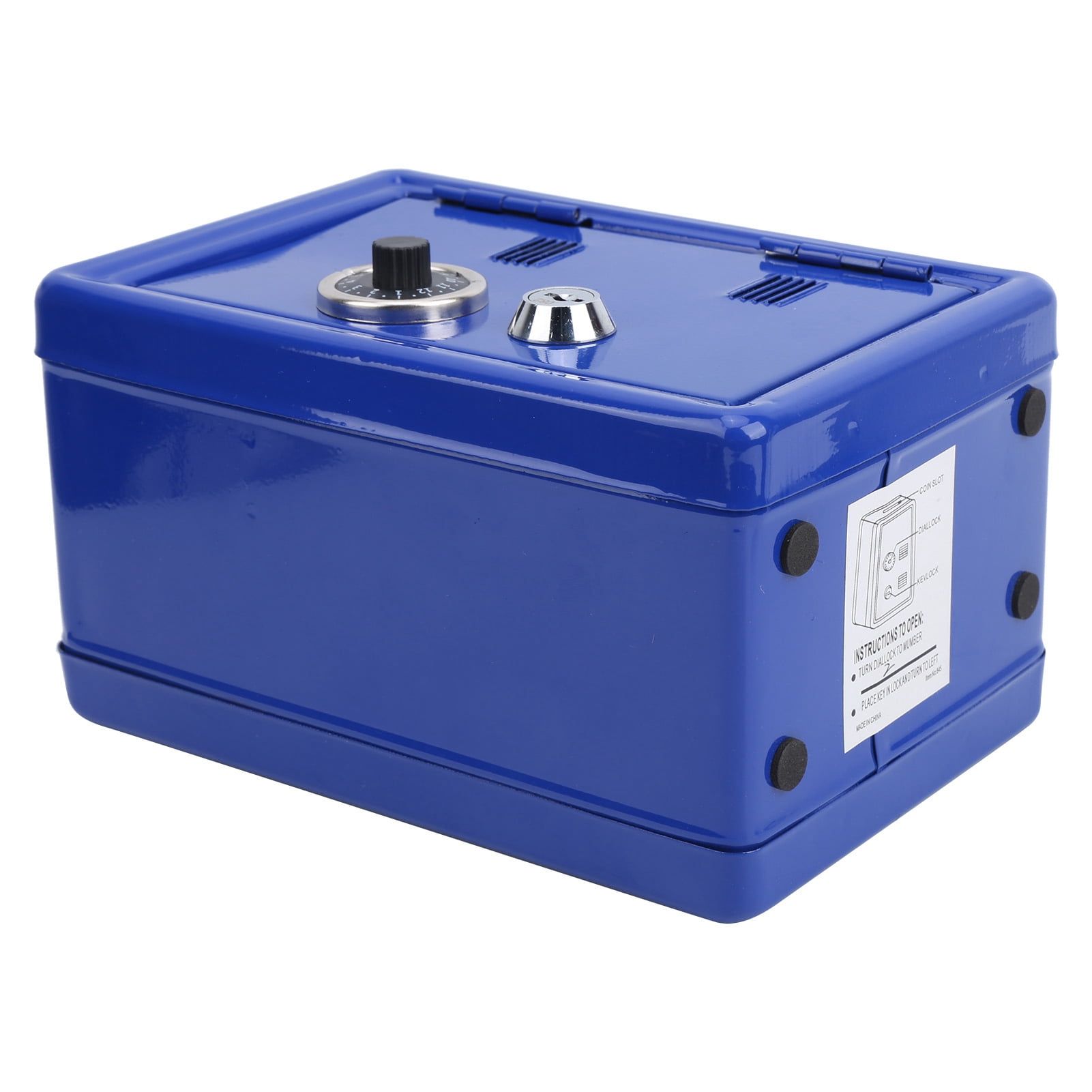 Haofy Kids Safe Box, Metal Money Box, Beautiful And Generous Solid For