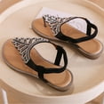 thumbnail image 4 of Verano nuevo estilo bohemio Rhinestone sandalias playa chanclas sandalias planas Wmkox8yii shjk4481, 4 of 7