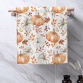 thumbnail image 6 of Fall Kitchen Towels 18x26 inch Burnt Orange Buffalo Plaid Decor Dish Towels Autumn Harvest Thanksgiving Seasonal Decoration Hand Towel Absorbent Dish Cloths for Home Kitchen Dining Set of 2, 6 of 6