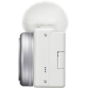 Sony ZV-1F - Digital camera - compact - 20.1 MP - 4K / 30 fps - ZEISS - Wi-Fi, Bluetooth - white