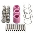 thumbnail image 1 of 26Pcs Kit de consumibles de cortador de plasma SG-55 AG-60 WSD-60P Boquilla de punta de soplete de c Tomshoo Boquilla, 1 of 2