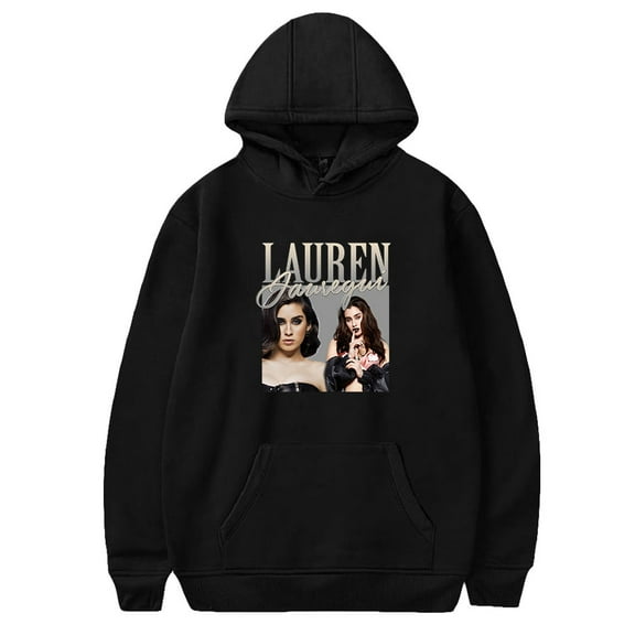 Lauren Jauregui Hoodies sweatshirts Streetwear Rapper Idol Fashion Pullovers Casual Unisex