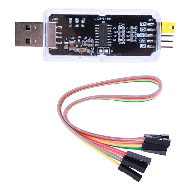 SWDTTL ARM RISC-V CMSIS-DAP en línea Descargar WCH-Link Emulator Type-C/USB Debug 5V/3.3V para Windows