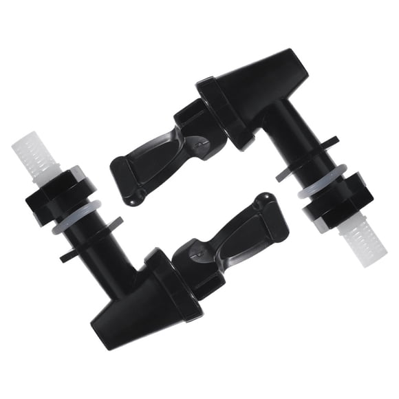 Luxshiny 2Ud Llave Para De Bebidas Inoxidable Con Antifugas Negro