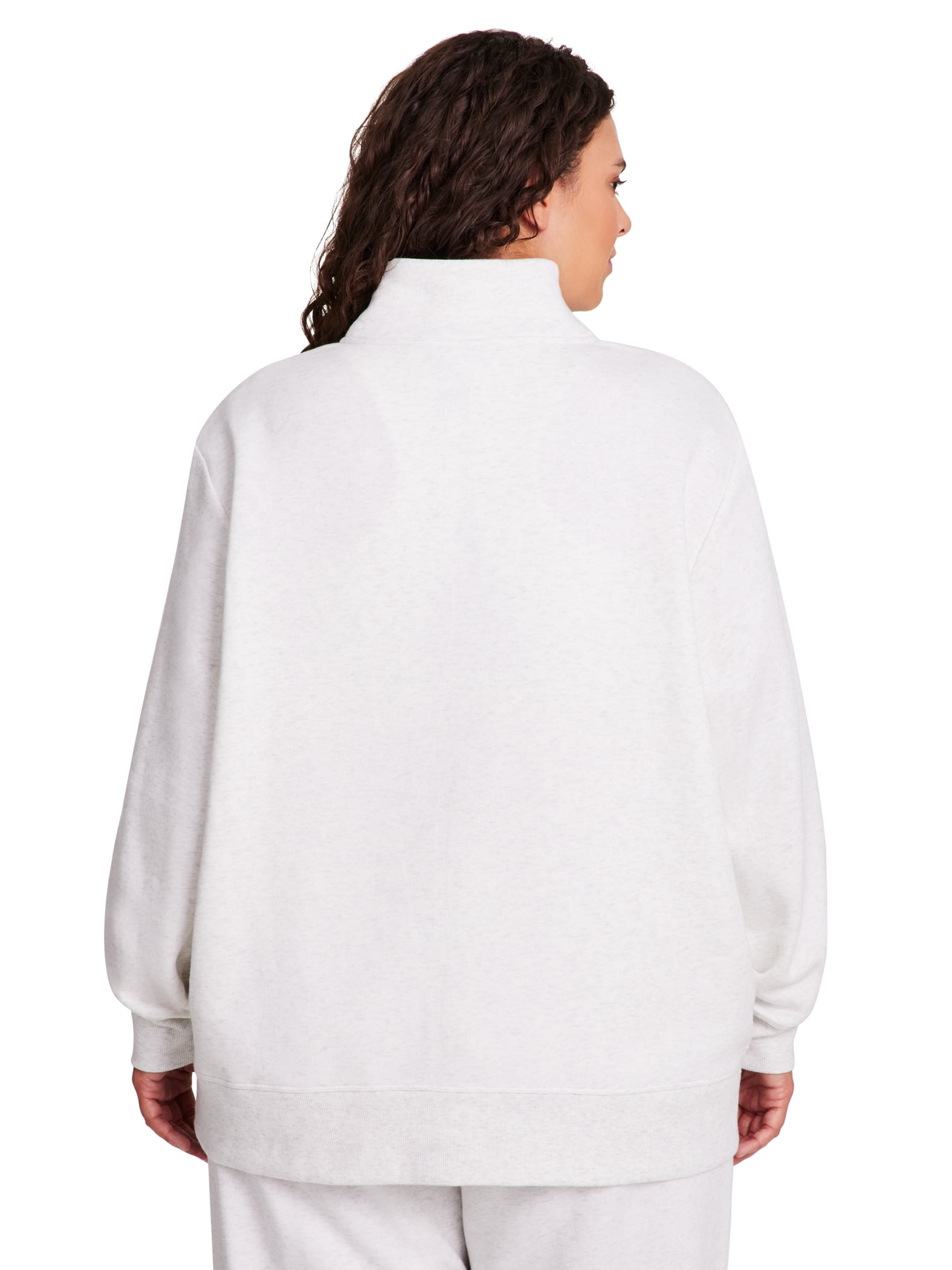 Reebok Women's and Women's Plus Game Day 1/2 Zip Up Sweatshirt, Sizes XS-4X