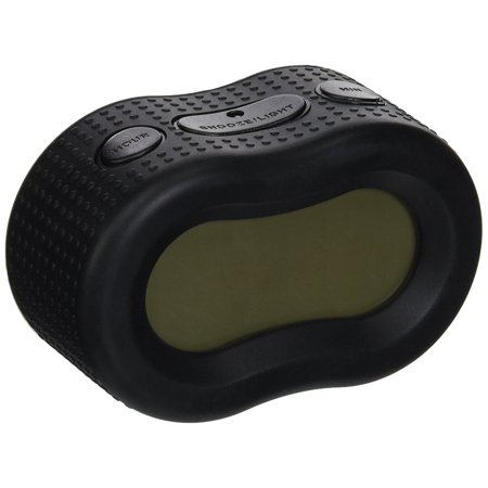 Rubber Fashion Alarm Clock, Large 1 LCD time digits By