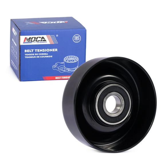 MOCA AUTOPARTS 38001 Accessory Drive Belt Idler Pulley Fit for 1996-1999 Chevrolet C1500 5.0L & 1996-2000 Chevrolet Tahoe 5.7L & 1996-1999 GMC C2500 Suburban 5.7L