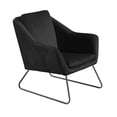 thumbnail image 1 of SILLON OCASIONAL NÓRVA VELVET NEGRO, 1 of 3