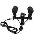 thumbnail image 1 of Flash Double Head Photography Studio E27 Socket Bulb Holder Flash Umbrella Bracket, 1 of 7