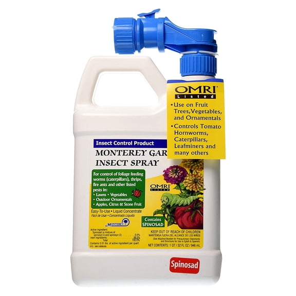 Monterey Garden insect Spray Organic Mites insecticide, 32 oz