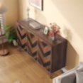 thumbnail image 3 of Sideboard Buffet Cabinet with Storage,Wood Sideboard Cabinet Accent Kitchen Buffet Cabinet with Doors,Console Table Coffee Bar with Adjustable Shelf for Entryway, 3 of 5