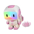 thumbnail image 4 of Milaget Kids Remote Control Robot Toy Funny Programming Mode Adjustable Learning Toy Pink, 4 of 9