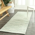 thumbnail image 3 of SAFAVIEH Chatham Howard Geometric Wool Area Rug, Light Blue/Ivory, 3' x 5', 3 of 10