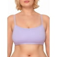 thumbnail image 6 of Fruit of the Loom Women's Spaghetti Strap Cotton Sports Bra, Assorted, 6- Pack, Size 38, 6 of 10