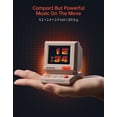 thumbnail image 3 of Divoom MiniToo Retro PC-Style Computer Speaker, Smart Pixel Screen with DIY Faces, Bluetooth & USB Audio, Alarm/White Noise Clock, Desk Setup Gift for Bedroom, Office & Gaming, 3 of 8