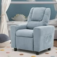 thumbnail image 3 of Corduroys Little Ones Recliner Chair with Cup Holder and Side Pockets, Little Loungers Blue, 3 of 8