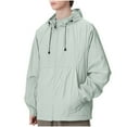 thumbnail image 2 of Men's Summer Breathable Sun Protection Clothing Outdoor Fitted Hooded Fishing Clothing Coat, 2 of 8