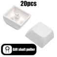 thumbnail image 3 of 20PCS Profile PBT Keycaps Mechanical Keyboard Mixded Color Blank Keycaps Custom Gamer Mx Switch No Engraved Key Cap, 3 of 10