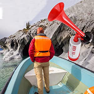 Portable air horn ， Portable air horn pump noise compatible with boat car 