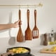 thumbnail image 5 of 5-Piece Natural Komu Cooking Utensils Set,kitchen Utensils Set , Wooden Cooking Utensils,wooden Spoons For Cooking,Comfort Grip Cooking Spoon Rice, 5 of 5