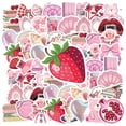 thumbnail image 3 of 35pcs-70pcs Cute Stationery Stickers Pink Kids Stickers  Retro DIY Stickers for Laptops Notebooks Phones, 3 of 9