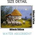 thumbnail image 2 of Coolnut Lightweight Soft Area Rugs 60 x 39 inch (5'x 3'3"), Beautiful Landscape Floor Mat for Kids Playing Room Hardwood Floor Living Room Nursery Rugs, 2 of 6