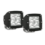 Biglion.x 3 inch Pair 80W LED Offroad Lights Spot Driving Work Fog Lights 8000LM Black Square Cube Pods Headlights Universal Fit for Boat SUV Truck ATV UTV 4X4 Motorcycle