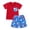 A227-Red, variant on TOWED22 Infant Toddler Baby Boy 4th of July Clothes Flag Star Print T-Shirt Tops and Shorts 0-5T(Red,6-12 M)