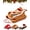 #B, variant on Christmas Dog Bed Sleigh, Cozy Holiday Pet Bed with Non-Slip Base for Small Dogs and Cats