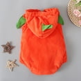 thumbnail image 6 of MEZZALL Baby Girls Boys Halloween O-Neck Bodysuit Onesie Cute Pumpkin Sleeveless Hooded Romper Jumpsuit For Toddler Autumn Outfits Birthday Clothing, 6 of 7