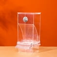 Small Feeder Bird Feeder Transparent Parrot Automatic Feeder Tiger Skin