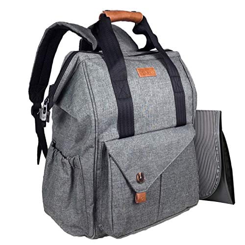 diaper backpack with stroller straps