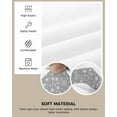 thumbnail image 2 of Christmas Snowflakes Chair Seat Covers for Dining Room 4 Pieces, Winter Grey White Xmas Holiday Chair Seat Protector Cushion Slipcovers for Kitchen Restaurant Office, 2 of 6