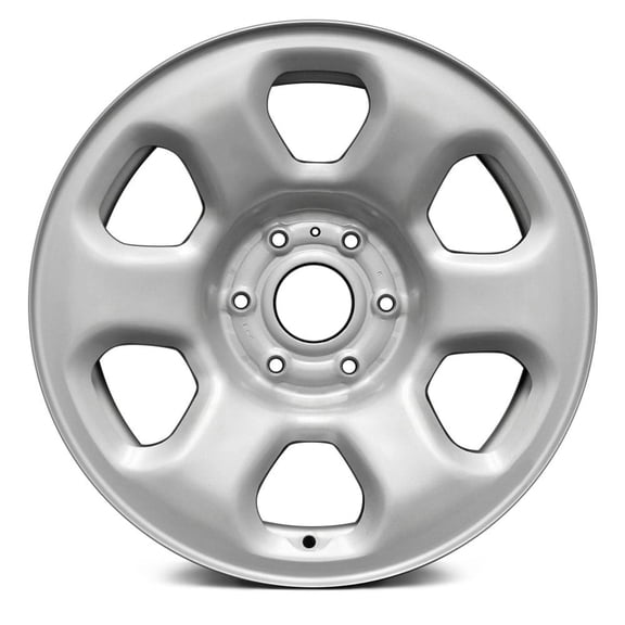 Remanufactured Genuine OEM Reconditioned Wheel 18x8 6x139.7 25 mm Offset Silver Steel Rim For Nissan Titan 2013-2024 403009FM0B Single